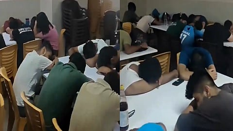 தூங்கும் போராட்டம்