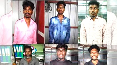 கைது செய்யப்பட்டவர்கள்