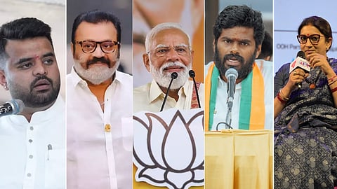 பிரஜ்வல் - சுரேஷ் கோபி - மோடி - அண்ணாமலை - ஸ்மிருதி இரானி