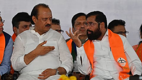 அஜித் பவார், ஏக்நாத் ஷிண்டே