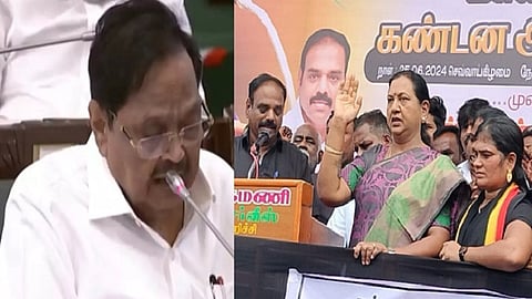 துரைமுருகன், பிரேமலதா விஜயகாந்த்