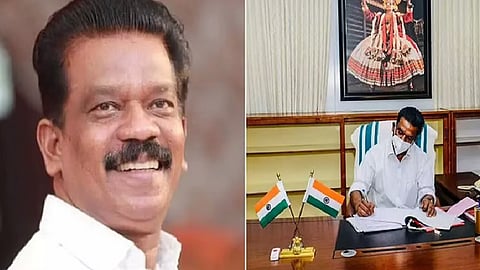 கேரள அமைச்சர் கே.ராதாகிருஷ்ணன்