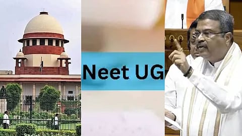 NEET issue in SC and Parliament