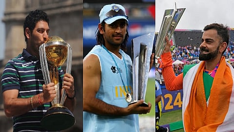 யுவராஜ், தோனி, விராட்