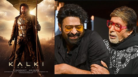 கல்கி 2898 ஏடி - நடிகர் பிரபாஸ், அமிதாப்