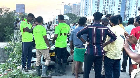 Fire service rescued