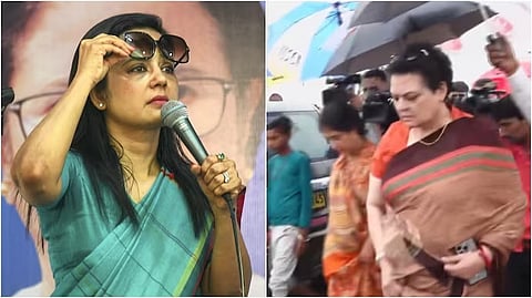 மஹுவா மொய்த்ரா, ரேகா ஷர்மா