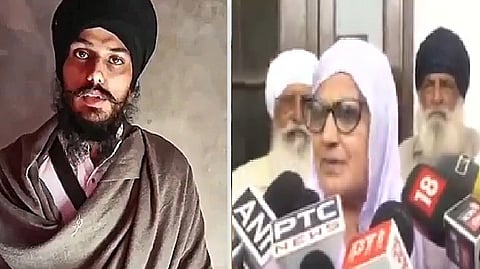 அம்ரித் பால் சிங், பல்விந்தர் கவுர்