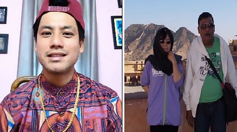 பெற்றோருடன் சமீர் ரிஷு மொஹந்தி