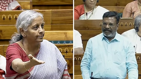 நிர்மலா சீதாராமன் - திருமாவளவன்