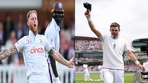 ben stokes - james anderson
