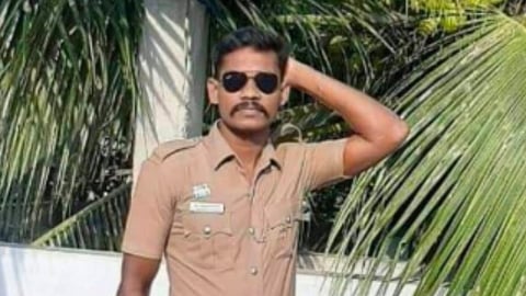 போக்ஸோவில் கைதான காவலர் திருநாவுக்கரசு