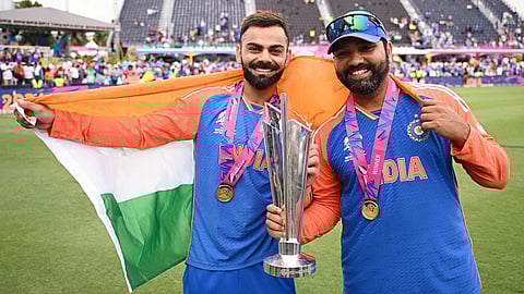virat kohli - rohit sharma