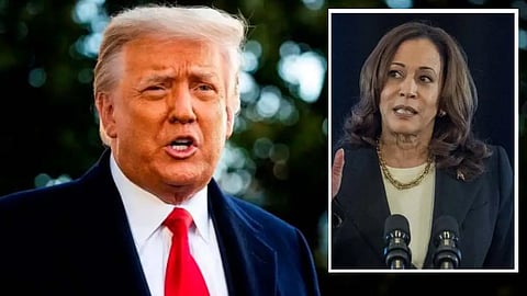 டொனால்டு ட்ரம்ப், கமலா ஹாரீஸ்