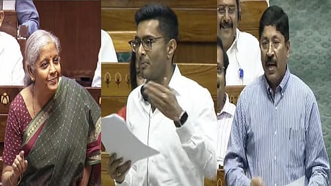 நிர்மலா சீதாராமன், அபிஷேக் பானர்ஜி, தயாநிதி மாறன்