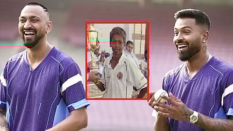 க்ருணால் பாண்டியா, ஹர்திக் பாண்டியா