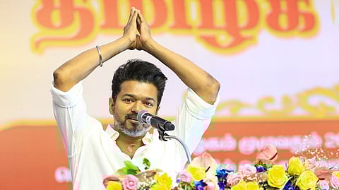 தமிழக வெற்றிக் கழகத் தலைவர் விஜய்