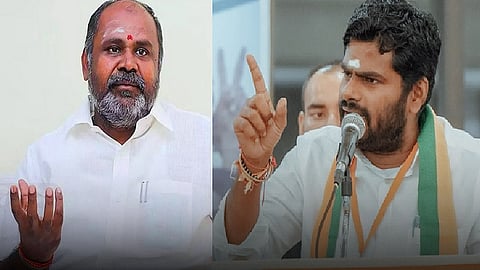 ஆர்.பி. உதயகுமார் - அண்ணாமலை