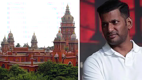 சென்னை உயர்நீதிமன்றம் - விஷால்