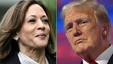 கமலா ஹாரீஸ், டொனால்டு ட்ரம்ப்
