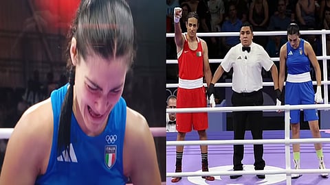 Angela Carini beated by Imane Khelif