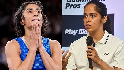 வினேஷ் போகத், சாய்னா நேவால்