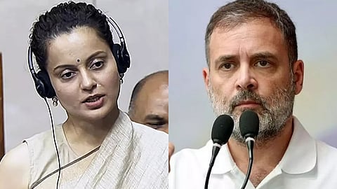 கங்கனா ரனாவத், ராகுல் காந்தி