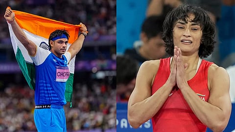 நீரஜ் சோப்ரா, வினேஷ் போகத்