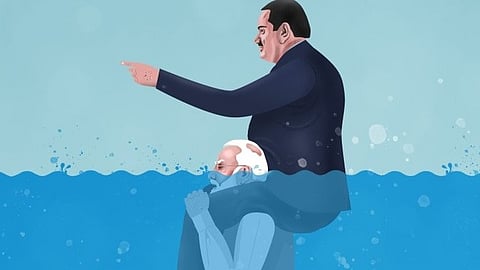 காங்கிரஸ் வெளியிட்ட கேலிச் சித்திரம்