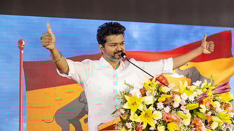 தவெக தலைவர் விஜய்