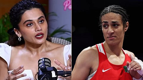 taapsee pannu - imane khelif