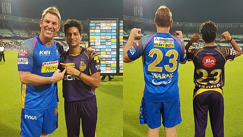 ஷேன் வார்னே - குல்தீப் யாதவ்