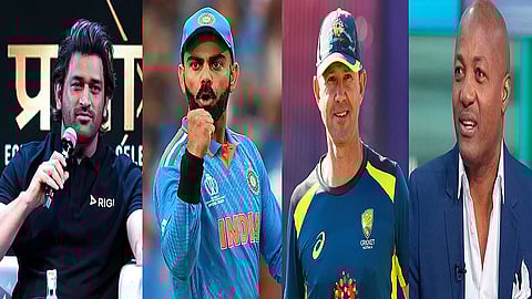 தோனி - கோலி - பாண்டிங் - லாரா