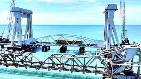 New Pamban bridge