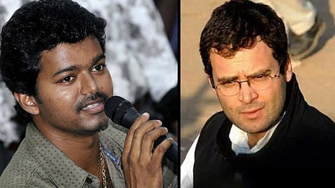 விஜய், ராகுல்காந்தி