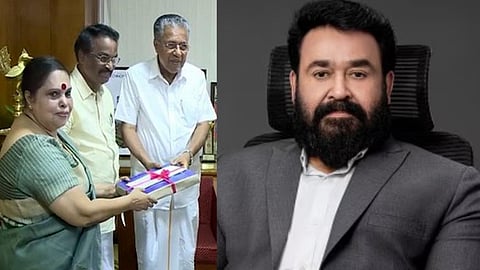 ஹேமா கமிட்டி அளித்த அறிக்கை, மோகன்லால்