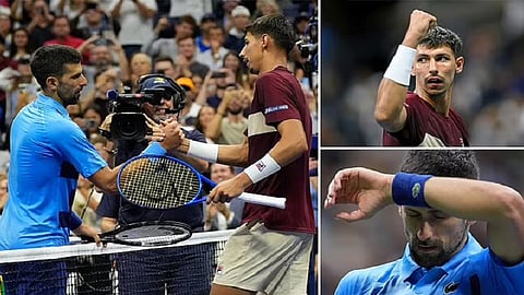 alexei popyrin beat novak Djokovic