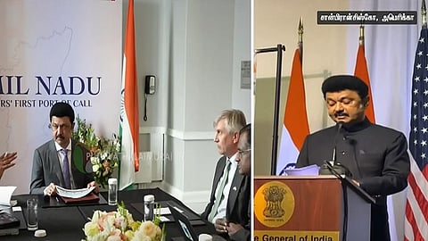 அமெரிக்காவில் முதலமைச்சர் மு.க.ஸ்டாலின்