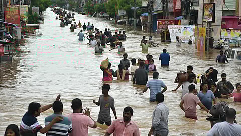 தெலங்கானா, ஆந்திரா பெருமழை