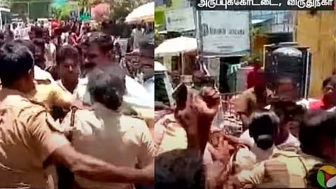 டிஎஸ்பி மீது நடத்தப்பட்ட தாக்குதல்