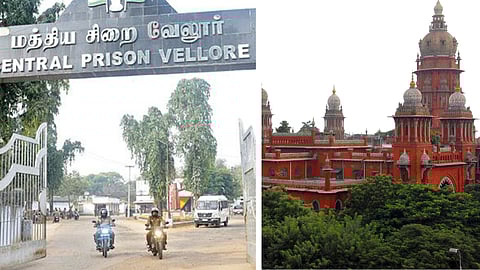 மத்திய சிறை வேலூர் - சென்னை உயர் நீதிமன்றம்