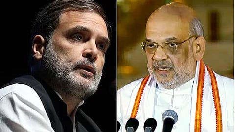 ராகுல் காந்தி, அமித் ஷா