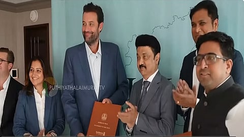 முதலமைச்சர் மு.க.ஸ்டாலின் புரிந்துண்ர்வு ஒப்பந்தம்