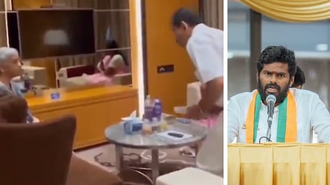 சீனிவாசன் வீடியோ - அண்ணாமலை மன்னிப்பு