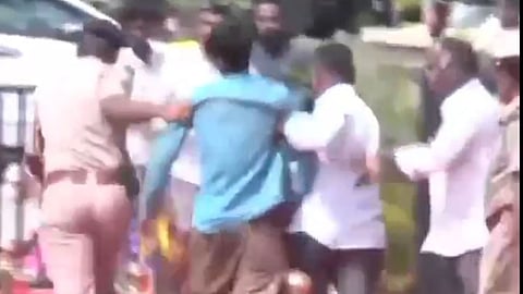 சித்தராமையாவை நெருங்கிய மர்ம நபர்