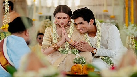 சித்தார்த் அதிதி ராவ் திருமணம்
