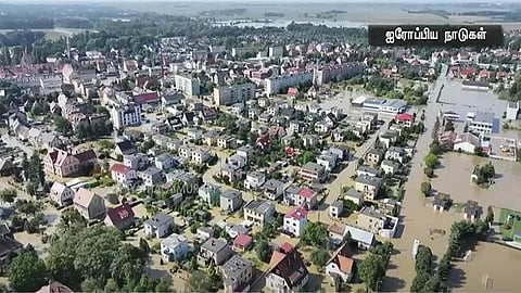 வெள்ளத்தால் சூழ்ந்துள்ள ஐரோப்பிய நாடுகள்