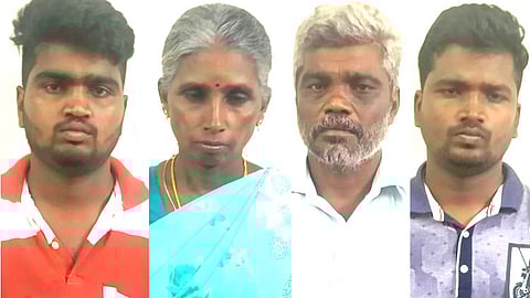 மேலாளர் உள்ளிட்ட 4 பேர் கைது