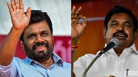 அநுராகுமார திஸநாயக, எடப்பாடி பழனிசாமி