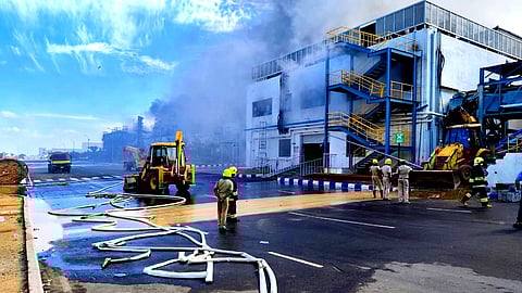 பயங்கர தீ விபத்து